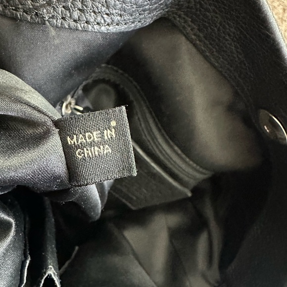 Coach F16535 Penelope Hobo Shoulder Bag Black - Picture 13 of 13